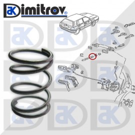 Пружинка брава врата Seat Cordoba Ibiza Volkswagen Golf Vento